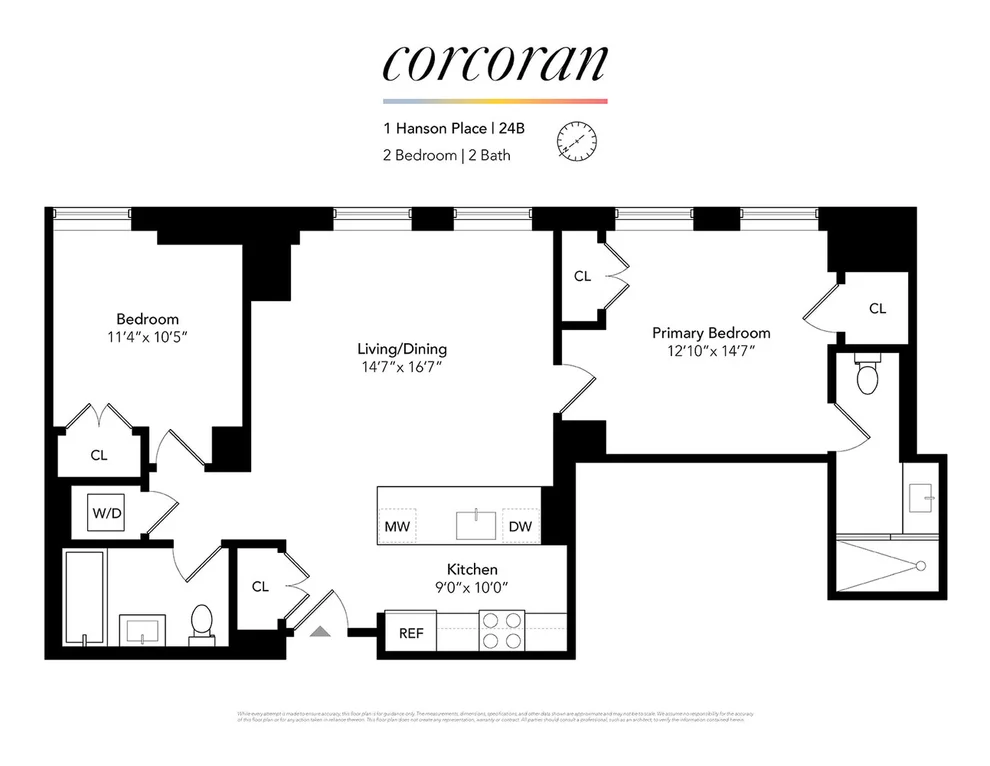 Unit for sale at 1 Hanson Place, Brooklyn, NY 11243