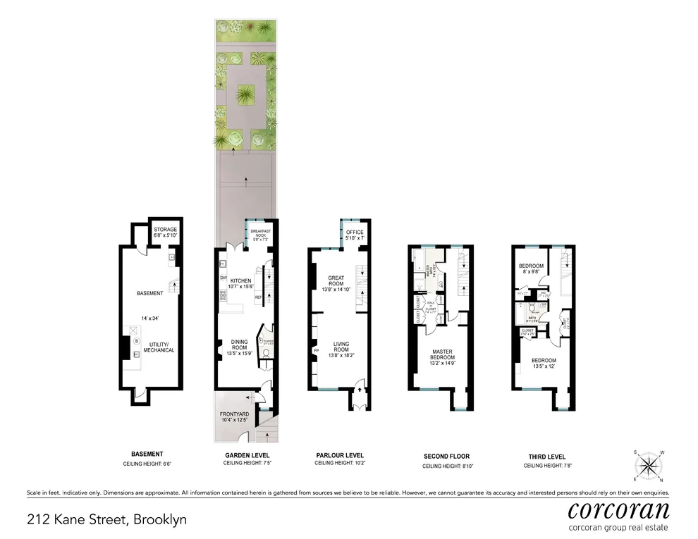 Unit for sale at 212 Kane Street, Brooklyn, NY 11231