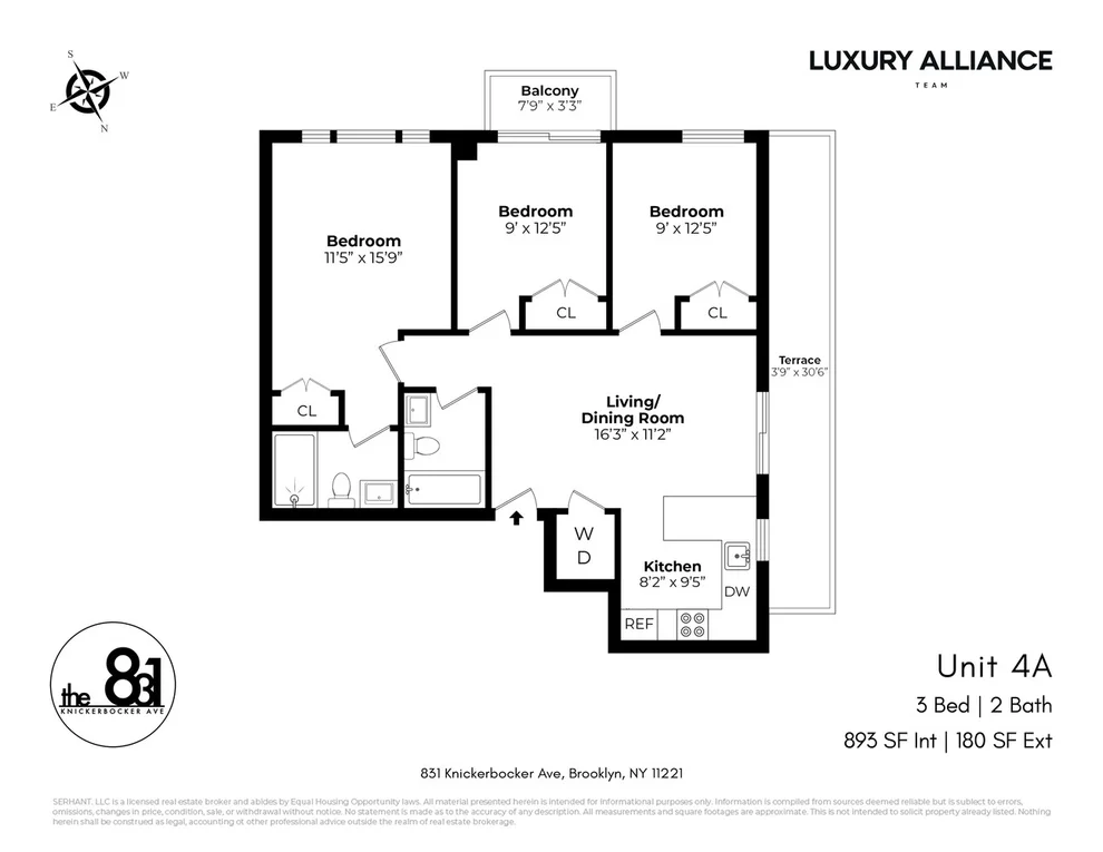 Unit for sale at 831 KNICKERBOCKER Avenue, Brooklyn, NY 11207