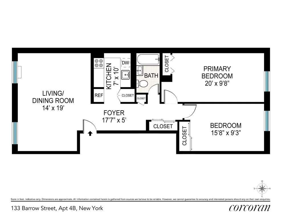 Unit for sale at 133 BARROW Street, Manhattan, NY 10014