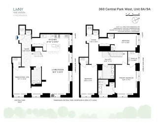 Unit for sale at 360 CENTRAL Park W, Manhattan, NY 10025