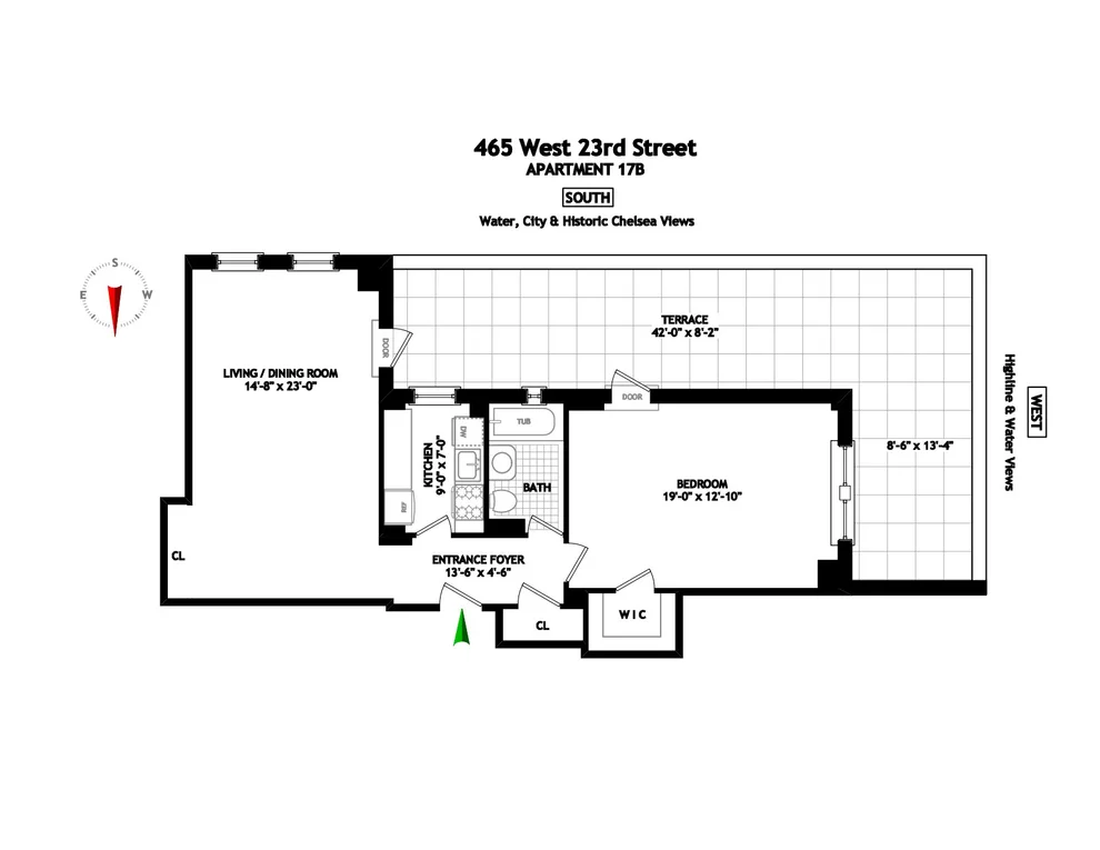 Unit for sale at 465 W 23RD Street, Manhattan, NY 10011