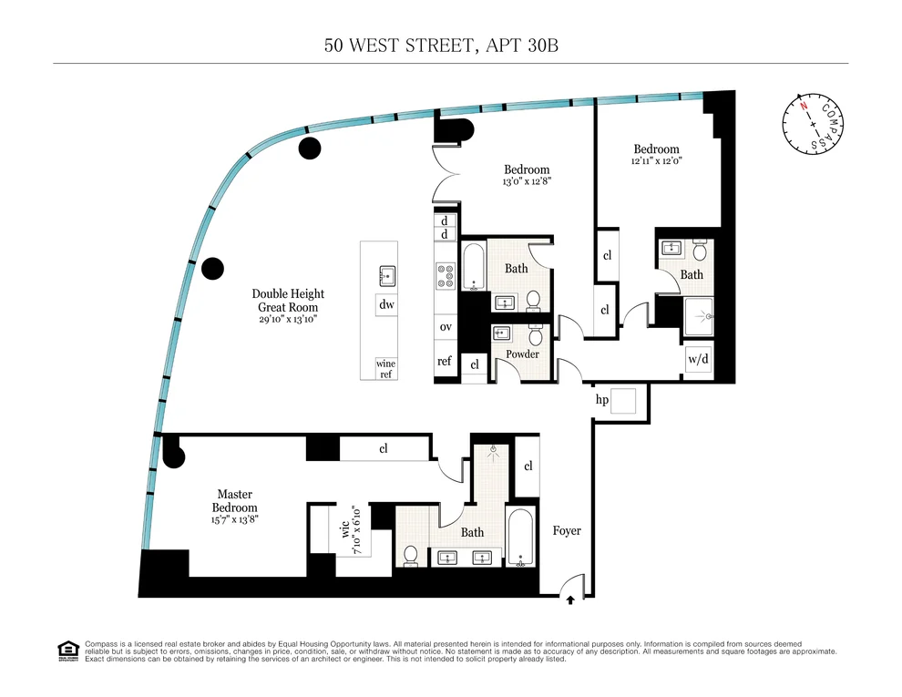 Unit for sale at 50 West Street, Manhattan, NY 10006