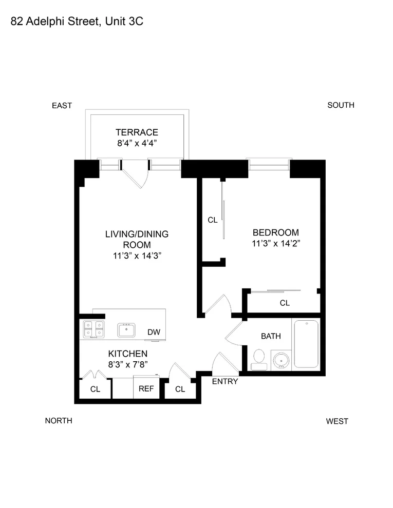 Unit for sale at 82 ADELPHI Street, Brooklyn, NY 11205