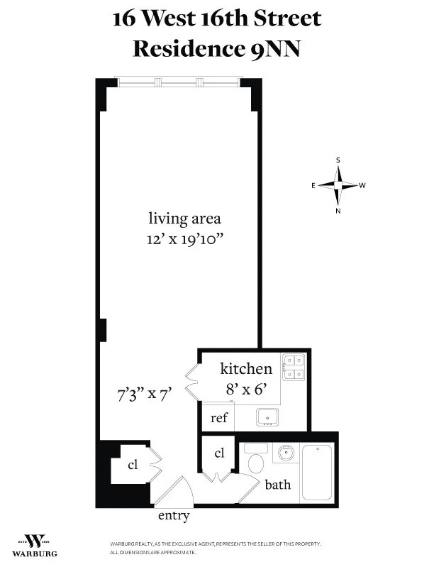 Unit for sale at 16 W 16TH Street, Manhattan, NY 10011