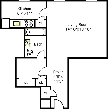 Unit for sale at 105 ASHLAND Place, Brooklyn, NY 11201