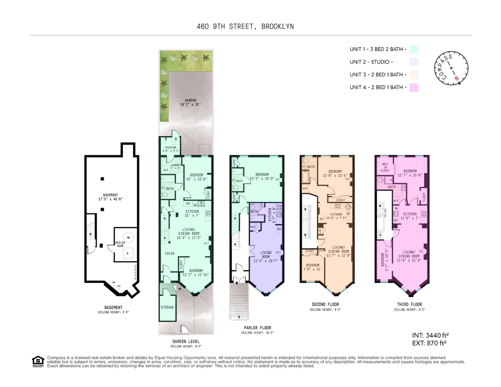 Unit for sale at 460 9th Street, Brooklyn, NY 11215