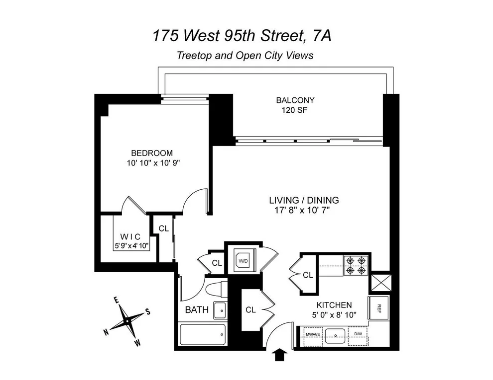 Unit for sale at 175 W 95TH Street, Manhattan, NY 10025