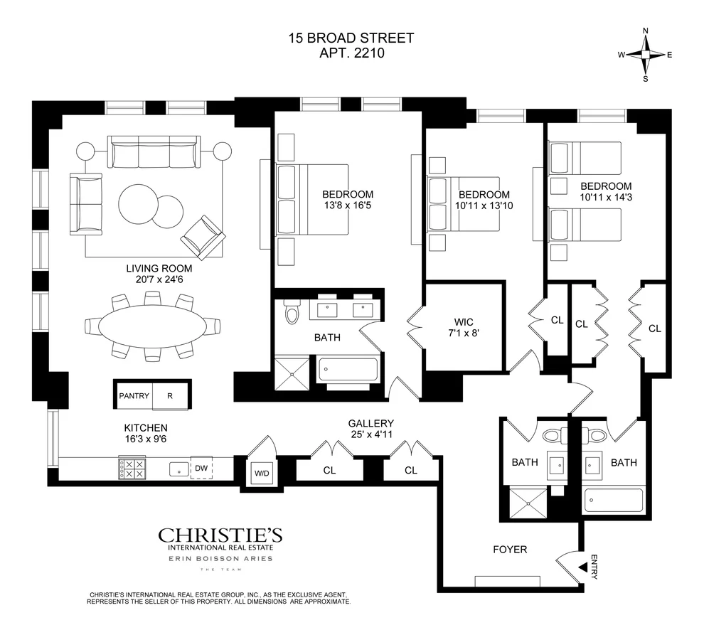 Unit for sale at 15 BROAD Street, Manhattan, NY 10005