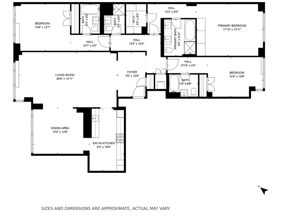 Unit for sale at 80 Riverside Boulevard, Manhattan, NY 10069