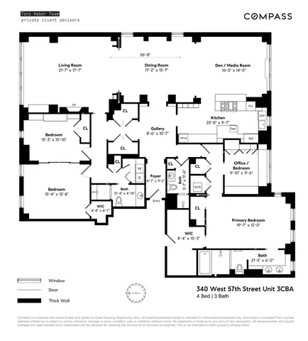 Unit for sale at 340 W 57th Street, Manhattan, NY 10019