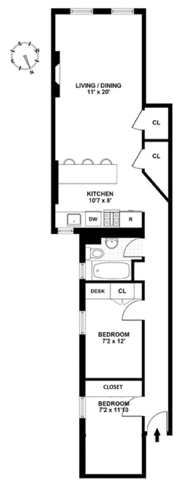 Unit for sale at 223 W 21ST Street, Manhattan, NY 10011