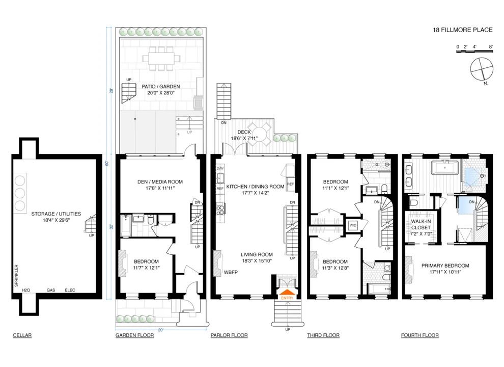 Unit for sale at 18 FILLMORE Place, Brooklyn, NY 11211