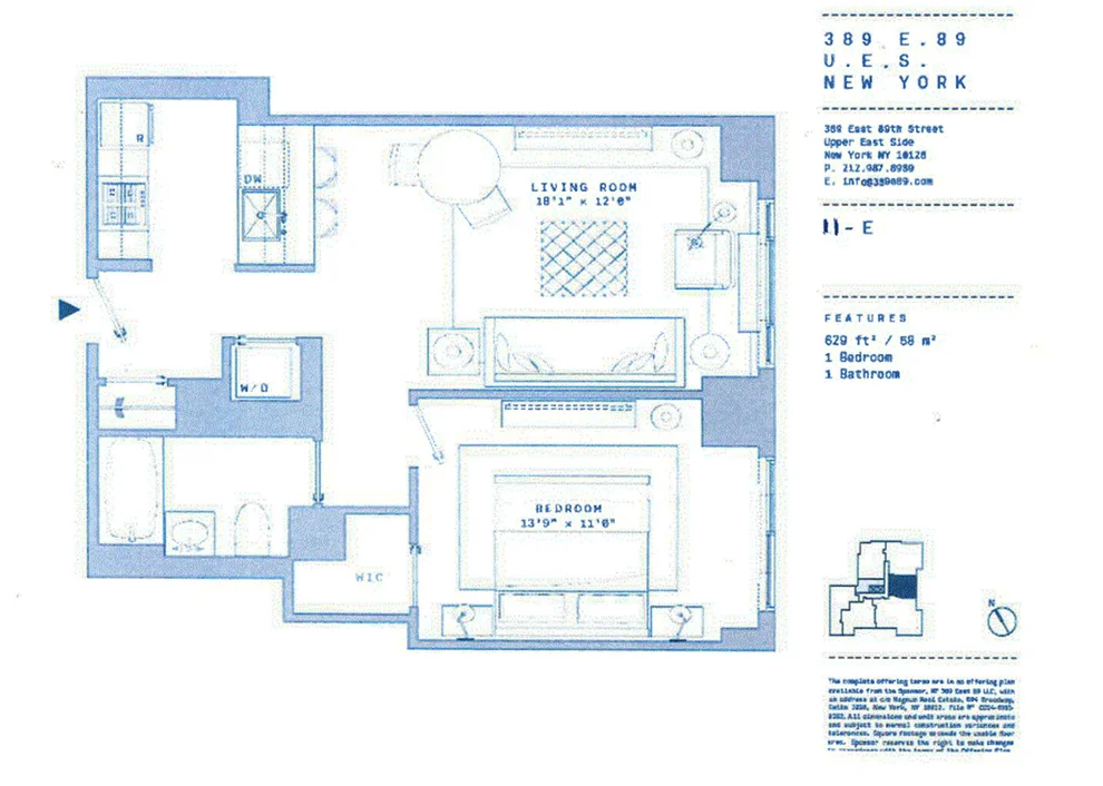 Unit for sale at 389 E 89th Street, Manhattan, NY 10128