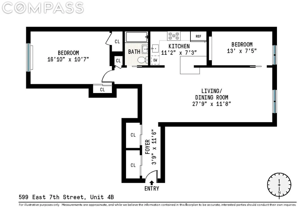 Unit for sale at 599 E 7th Street, Brooklyn, NY 11218