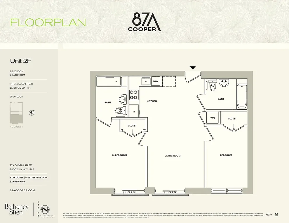 Unit for sale at 87A Cooper Street, Brooklyn, NY 11207