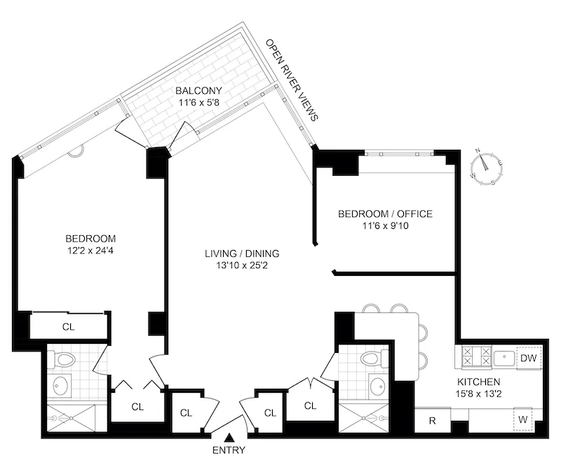 Unit for sale at 60 SUTTON Place S, Manhattan, NY 10022