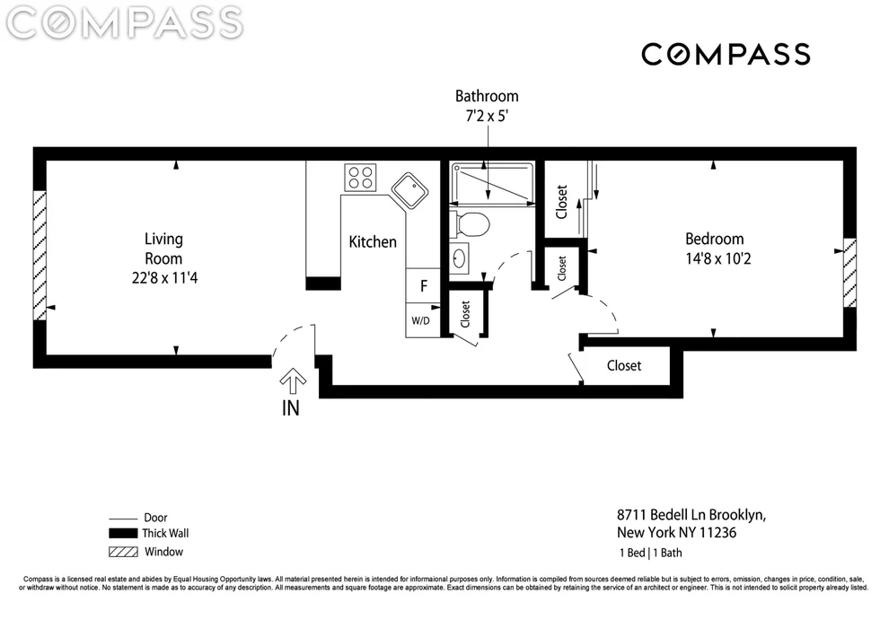 Unit for sale at 8711 Bedell Lane, Brooklyn, NY 11236