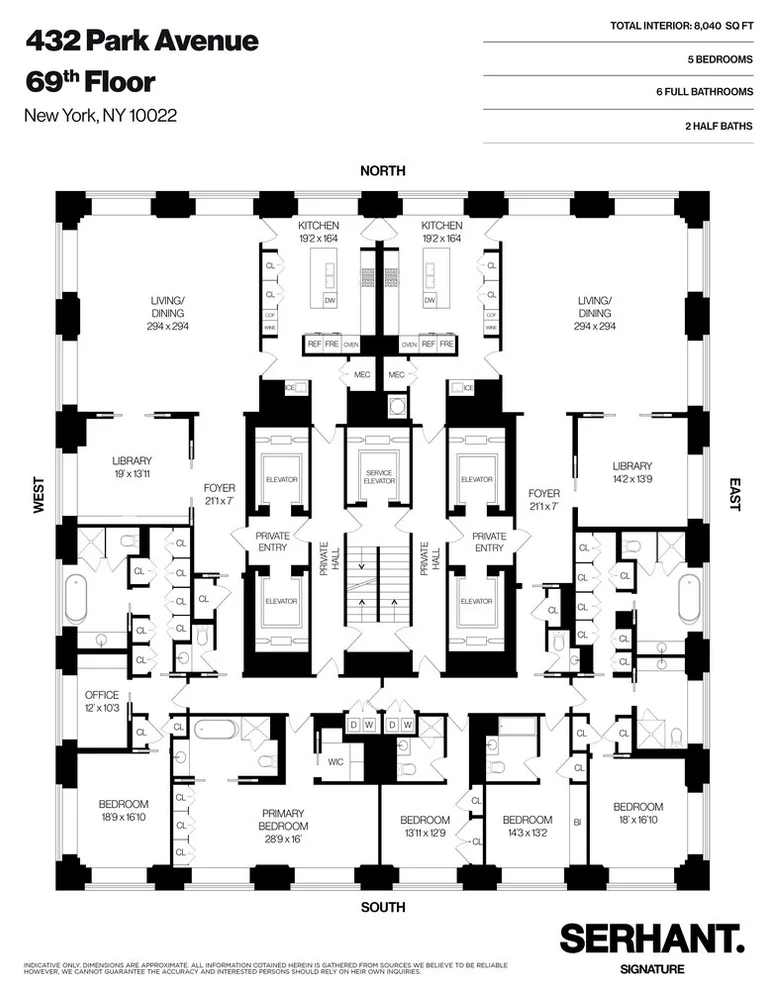 Unit for sale at 432 PARK Avenue, Manhattan, NY 10022