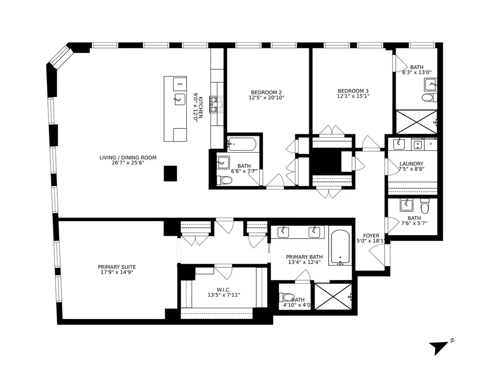 Unit for sale at 100 BARROW Street, Manhattan, NY 10014
