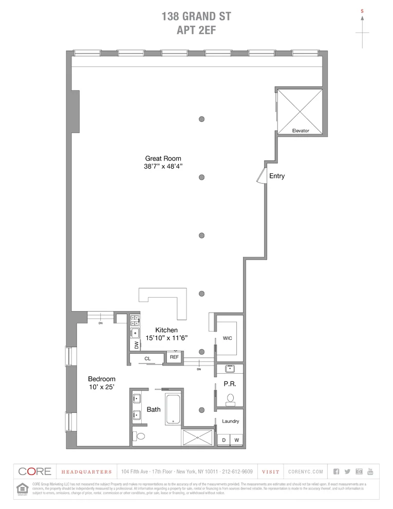 Unit for sale at 138 GRAND Street, Manhattan, NY 10013