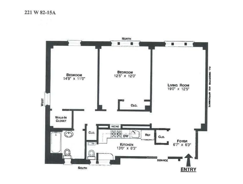 Unit for sale at 221 W 82nd Street, Manhattan, NY 10024