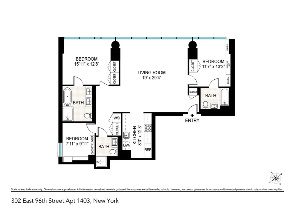 Unit for sale at 302 E 96TH Street, Manhattan, NY 10128