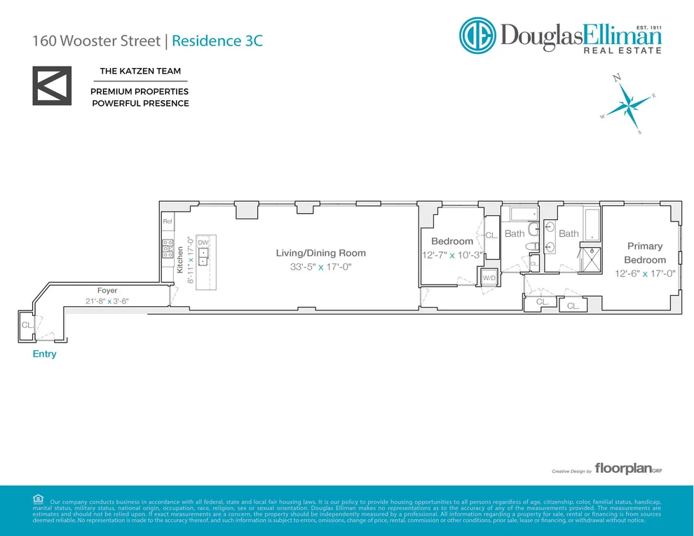 Unit for sale at 160 WOOSTER Street, Manhattan, NY 10012