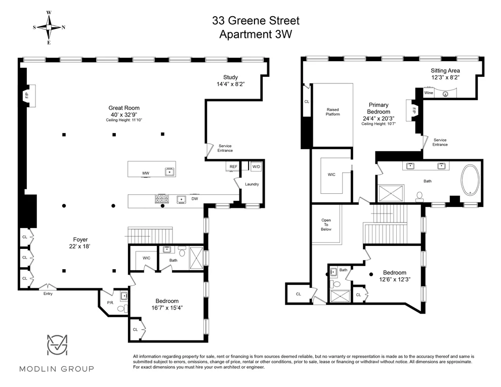 Unit for sale at 33 GREENE Street, Manhattan, NY 10013