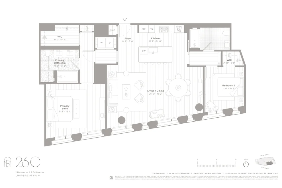 Unit for sale at 30 Front Street, Brooklyn, NY 11201