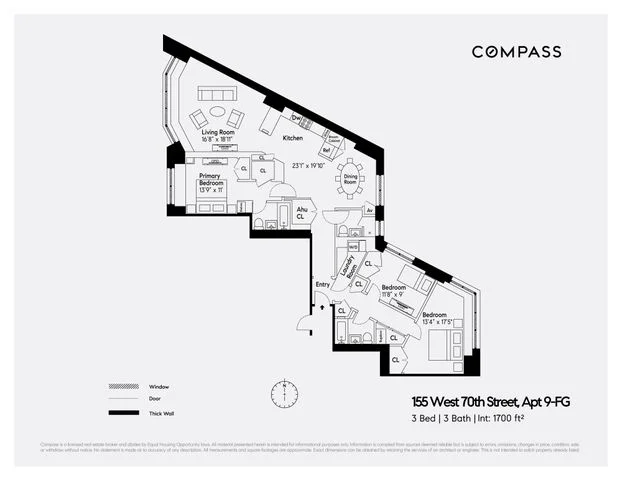 Unit for sale at 155 W 70th Street, Manhattan, NY 10023