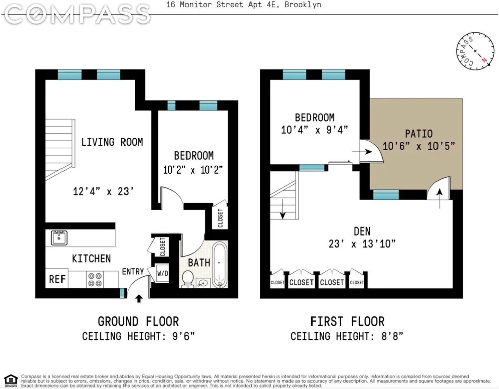 Unit for sale at 16 Monitor Street, Brooklyn, NY 11222