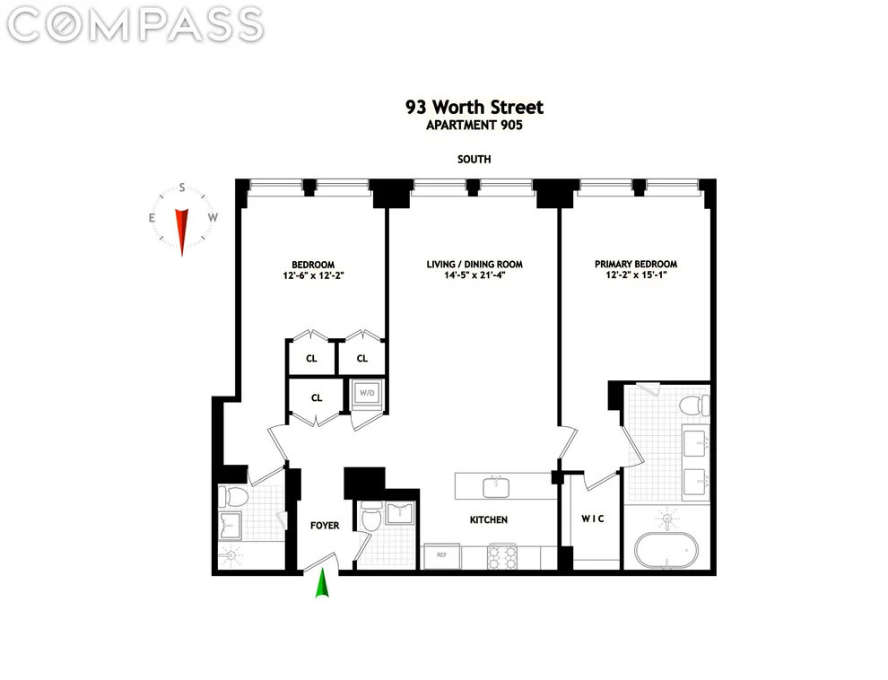 Unit for sale at 93 Worth Street, Manhattan, NY 10013