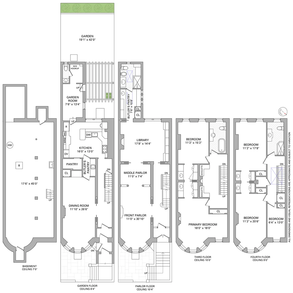 Unit for sale at 608 2nd Street, Brooklyn, NY 11215