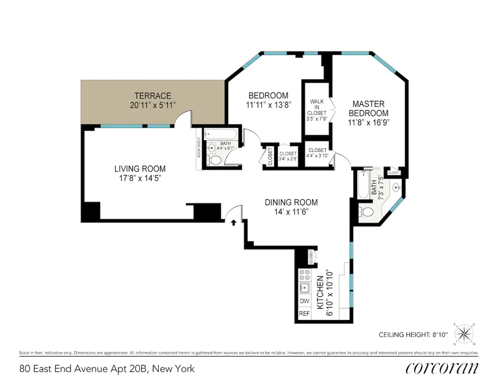 Unit for sale at 80 E END Avenue, Manhattan, NY 10028