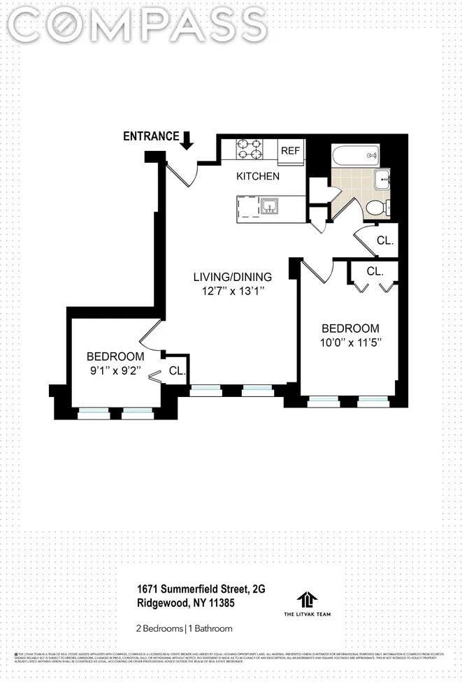Unit for sale at 1671 Summerfield Street, Queens, NY 11385