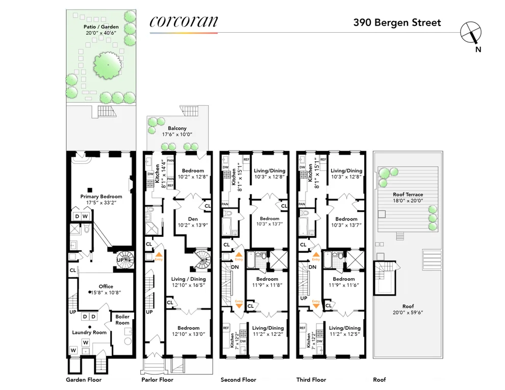 Unit for sale at 390 BERGEN Street, Brooklyn, NY 11217