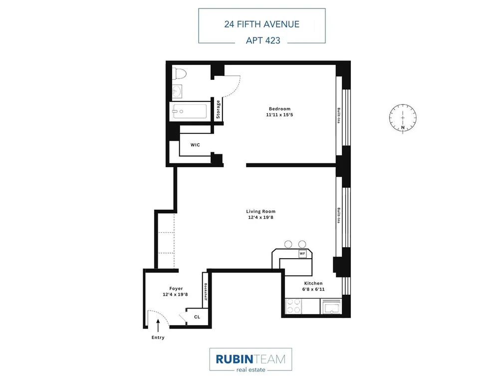 Unit for sale at 24 5TH Avenue, Manhattan, NY 10011