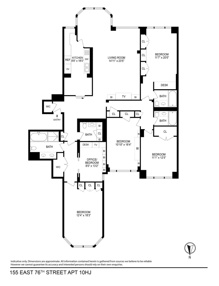 Unit for sale at 155 E 76TH Street, Manhattan, NY 10021