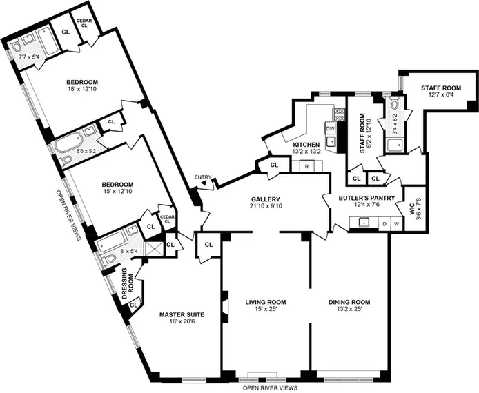 Unit for sale at 110 RIVERSIDE Drive, Manhattan, NY 10024
