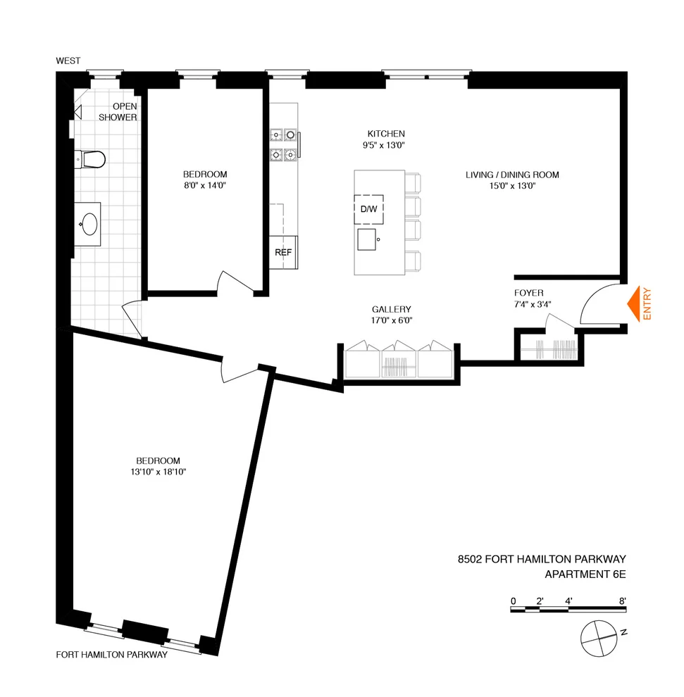 Unit for sale at 8502 Fort Hamilton Parkway, Brooklyn, NY 11209