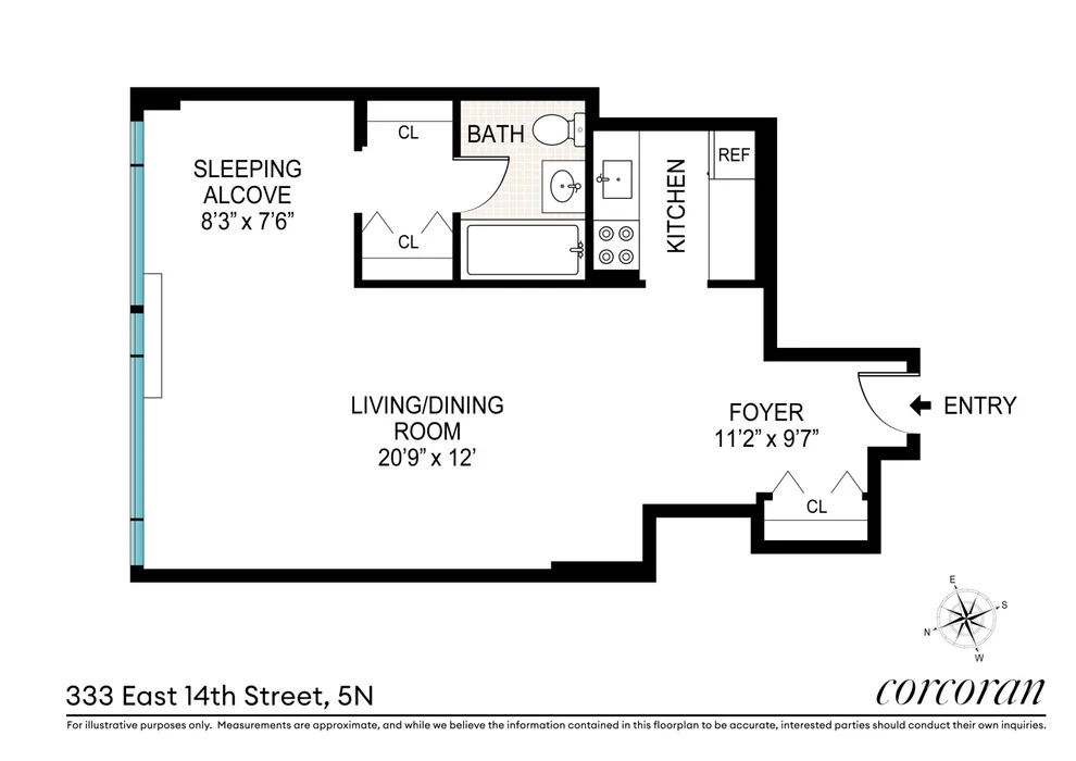 Unit for sale at 333 E 14TH Street, Manhattan, NY 10003