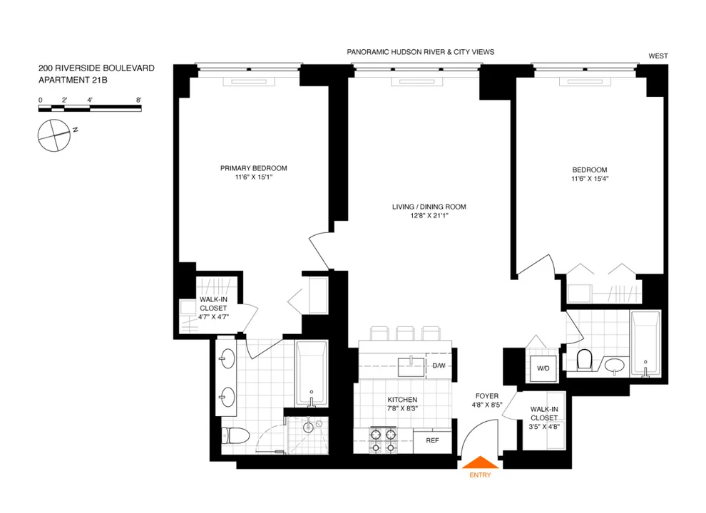 Unit for sale at 200 RIVERSIDE Boulevard, Manhattan, NY 10069