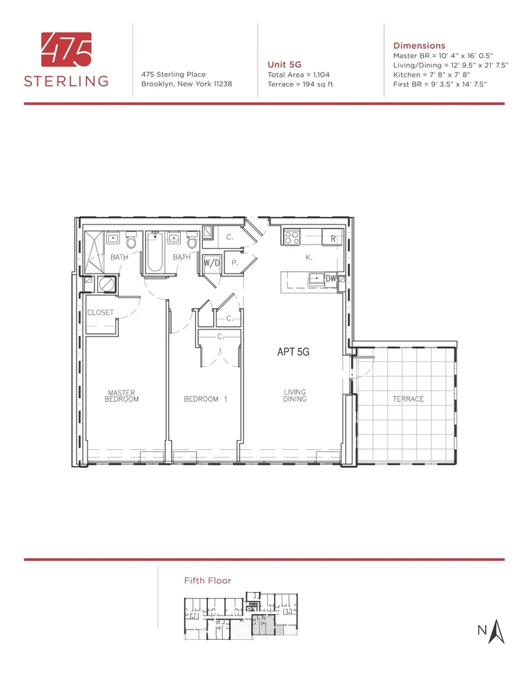 Unit for sale at 475 STERLING Place, Brooklyn, NY 11238