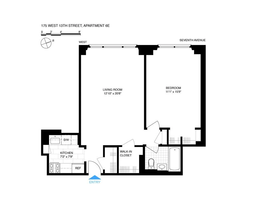 Unit for sale at 175 W 13th Street, Manhattan, NY 10011