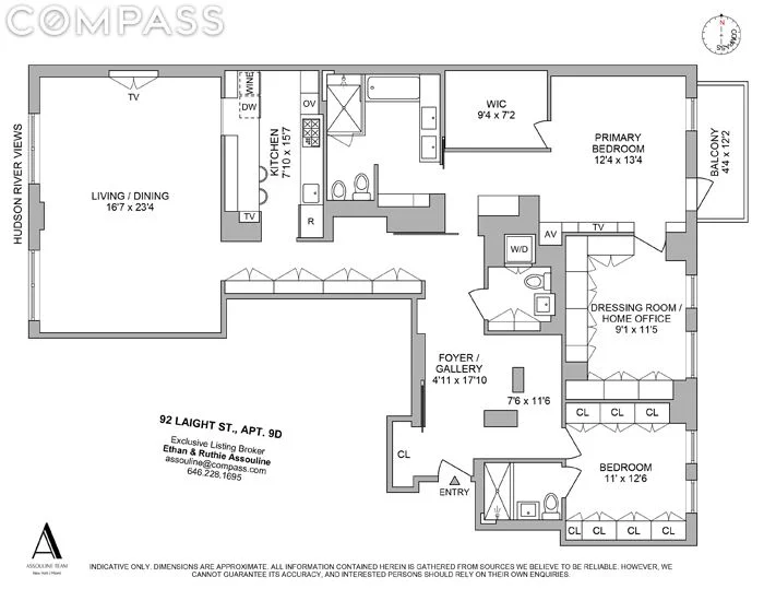 Unit for sale at 92 Laight Street, Manhattan, NY 10013