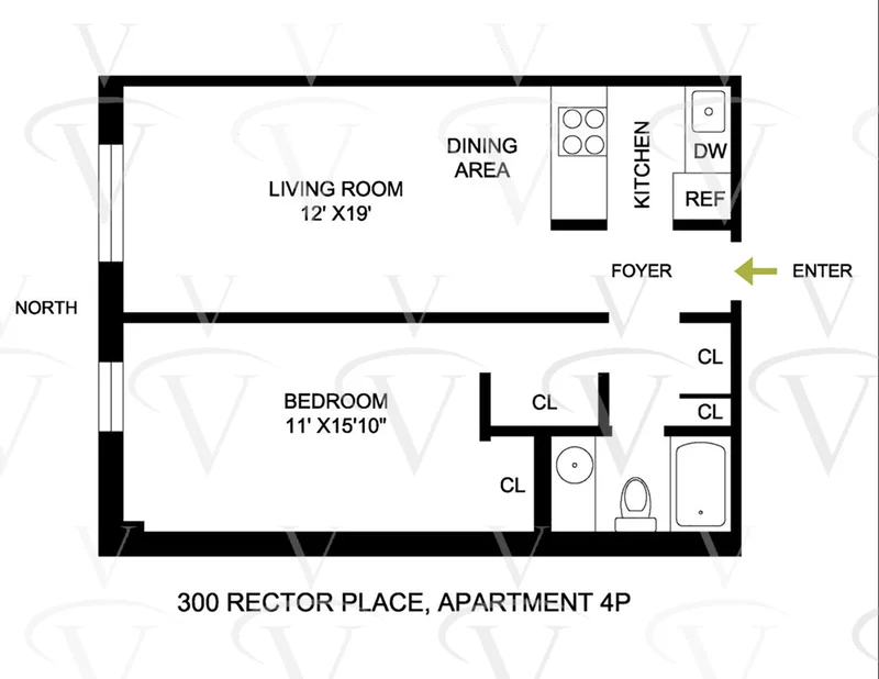 Unit for sale at 300 RECTOR Place, Manhattan, NY 10280