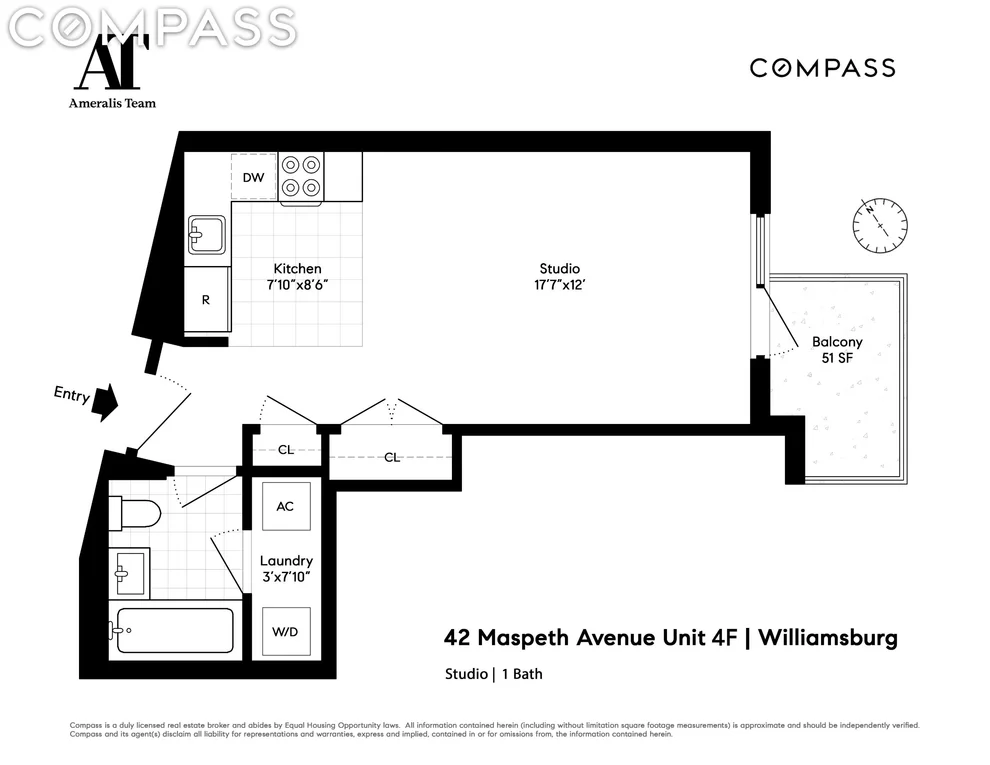 Unit for sale at 42 Maspeth Avenue, Brooklyn, NY 11211