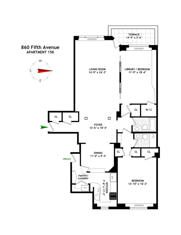 Unit for sale at 860 5TH Avenue, Manhattan, NY 10065