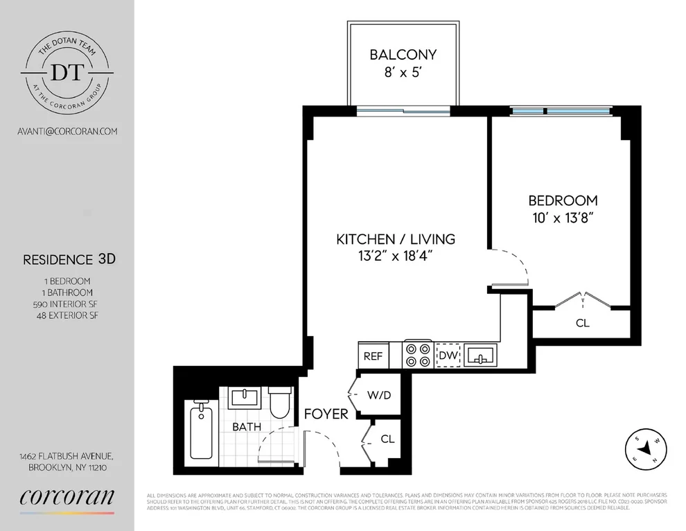 Unit for sale at 1462 FLATBUSH Avenue, Brooklyn, NY 11210